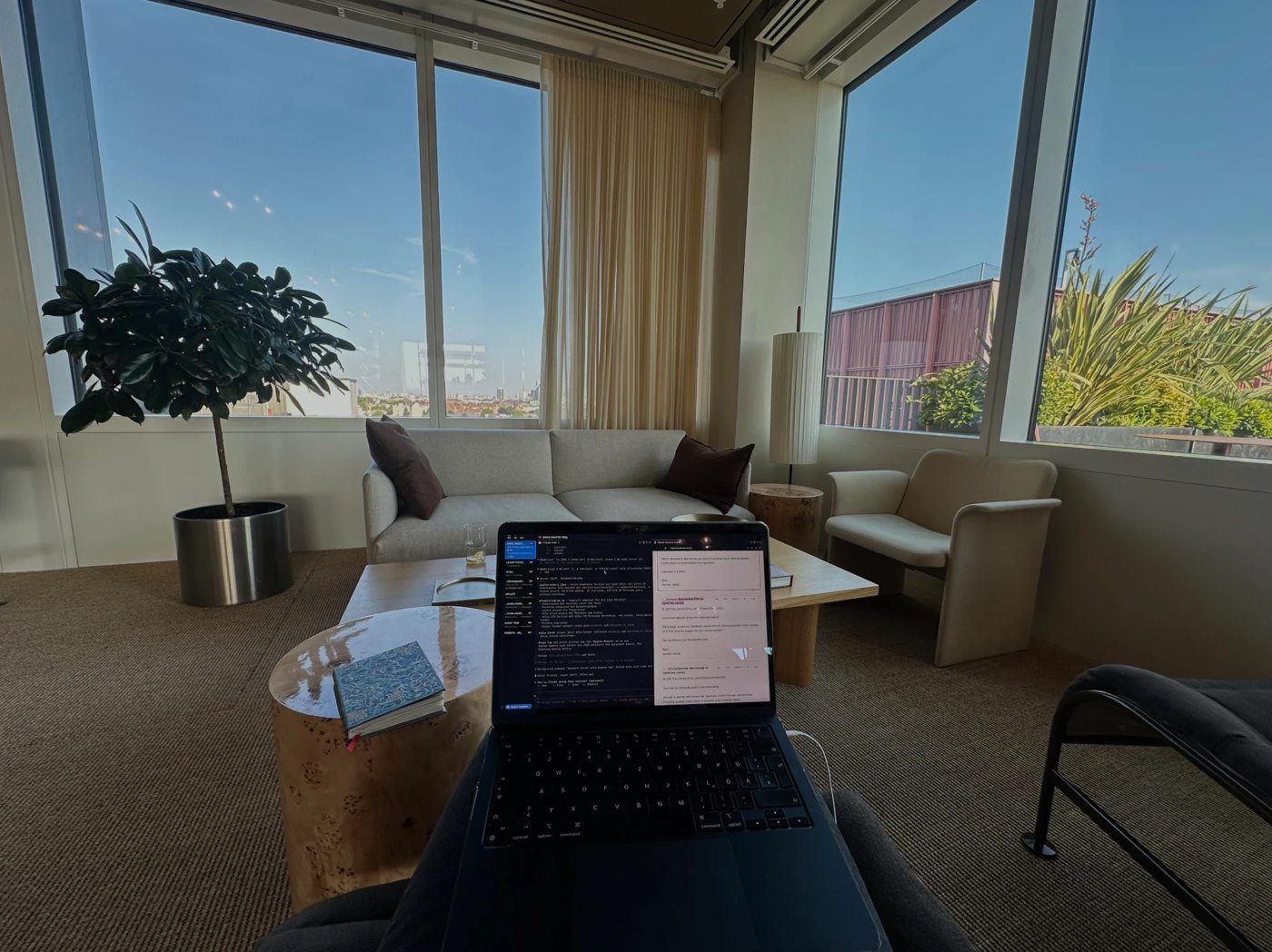 Working from London