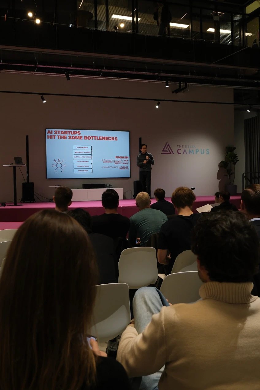 Founder talk at The Delta Campus